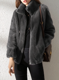 HELEN - Veste de luxe en peluche