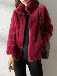 HELEN - Veste de luxe en peluche