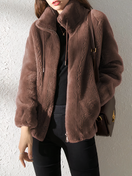 HELEN - Veste de luxe en peluche