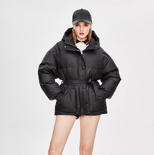 Doudoune Femme Ceinturée "Street Chic"