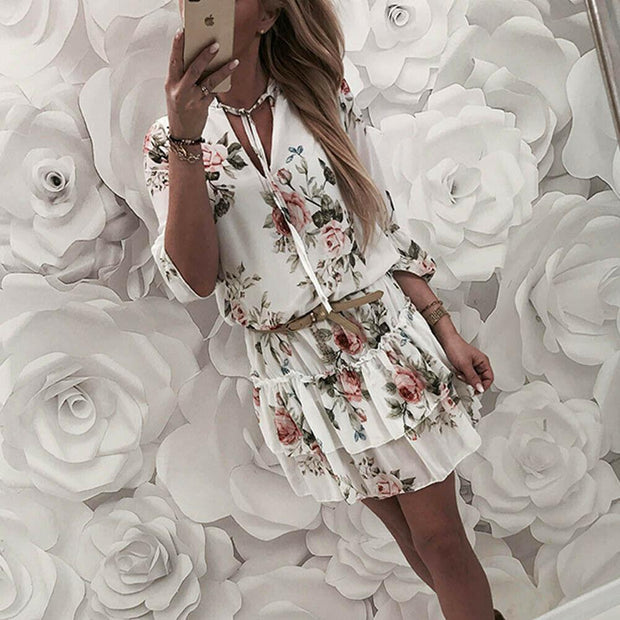 Fleuril - Robe Vintage Imprimé Floral