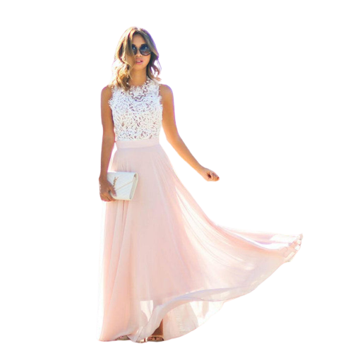 Adeline - Kleid mit Spitze und Schleier