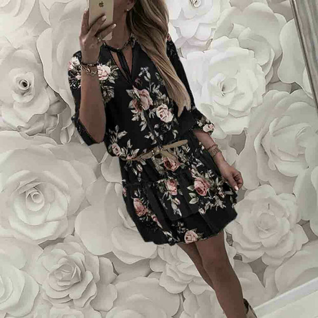 Fleuril - Robe Vintage Imprimé Floral