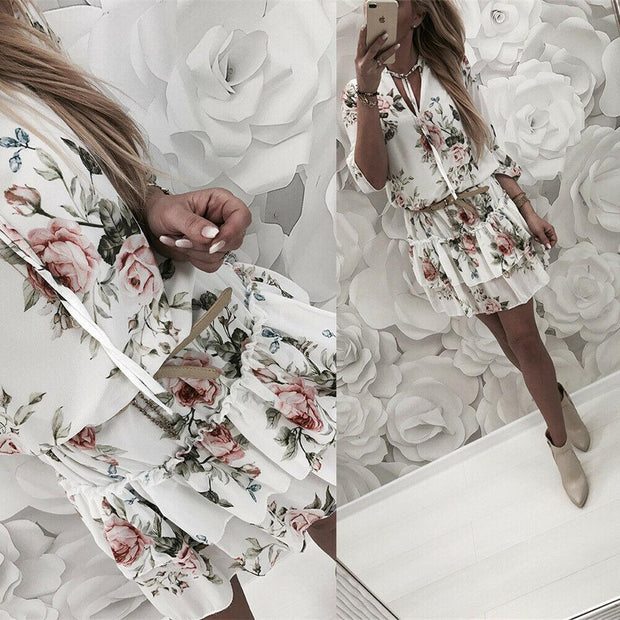 Fleuril - Robe Vintage Imprimé Floral