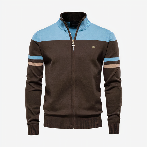 HUGH - Sweat-shirt avec fermeture éclair