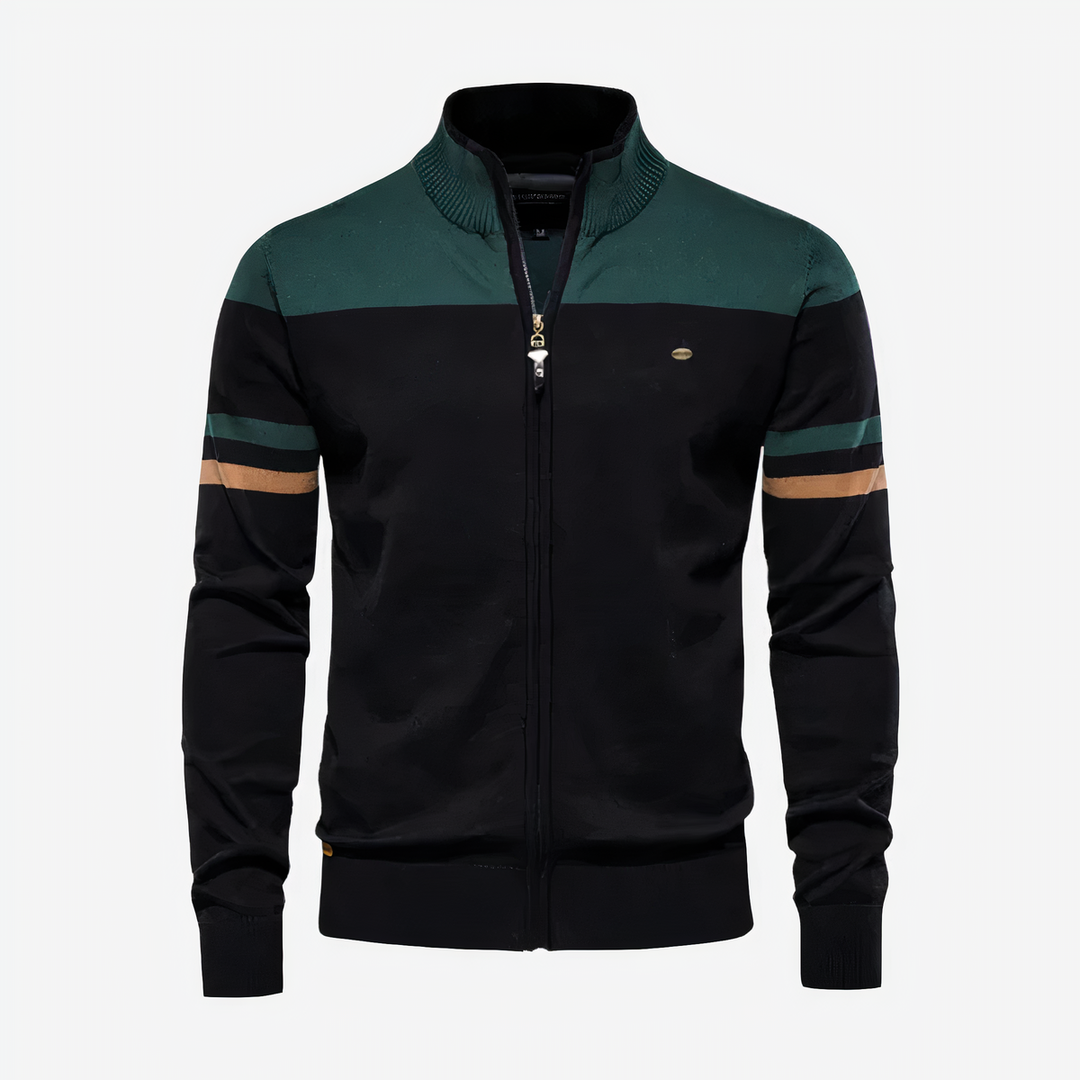 HUGH - Sweat-shirt avec fermeture éclair