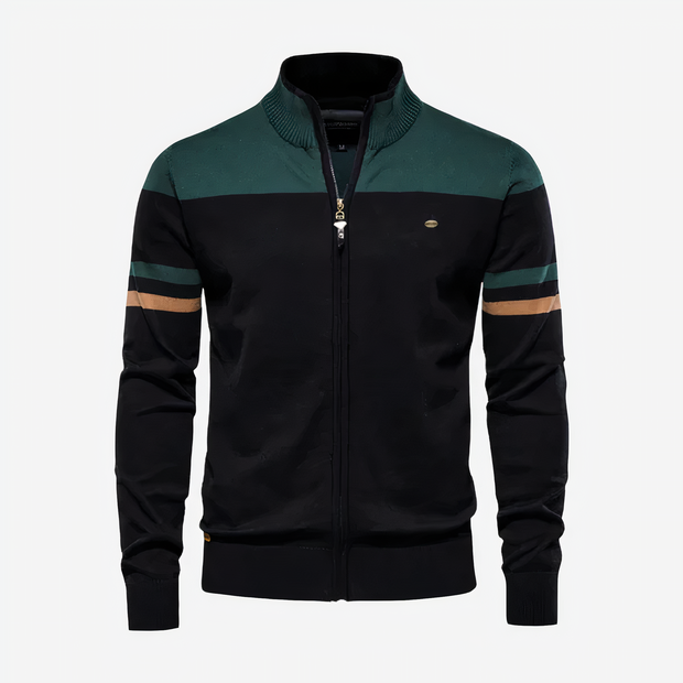 HUGH - Sweat-shirt avec fermeture éclair