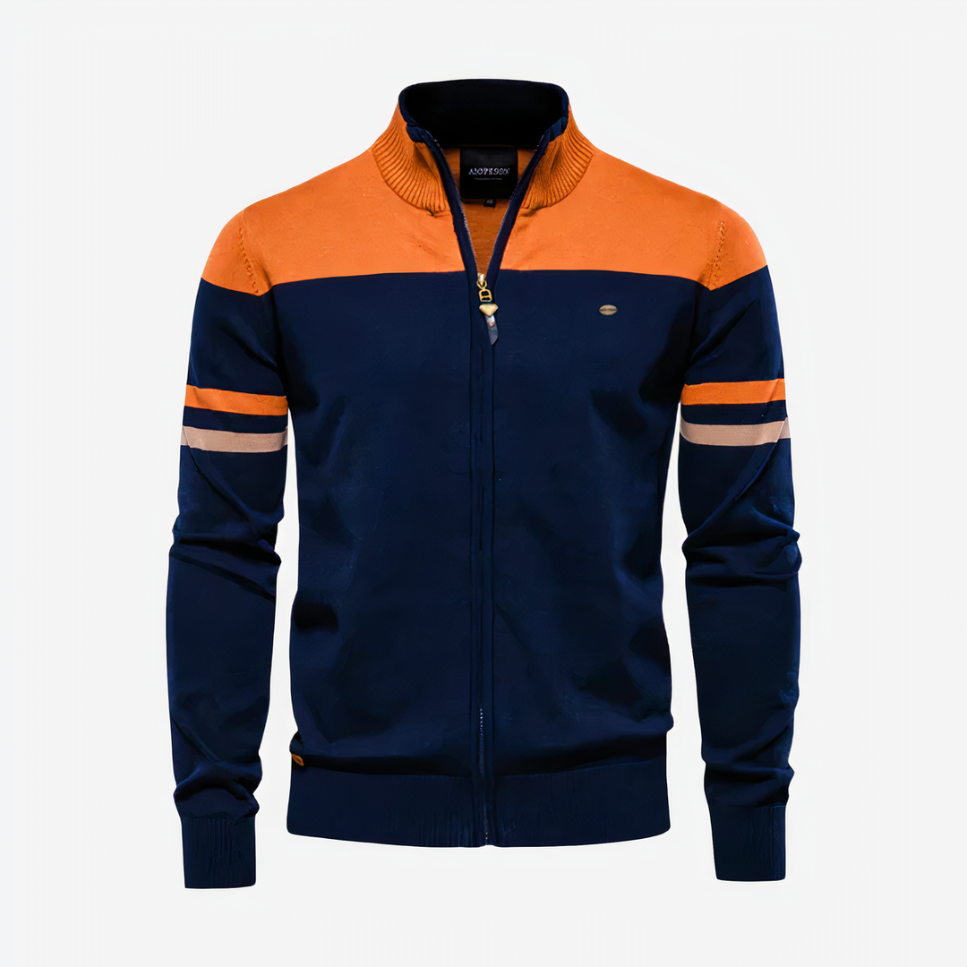 HUGH - Sweat-shirt avec fermeture éclair