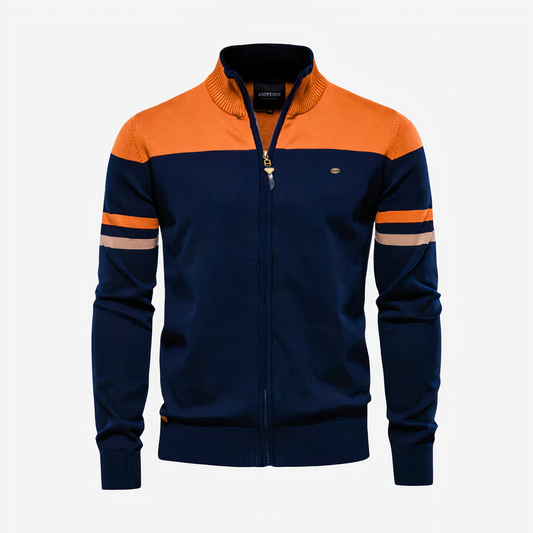 HUGH - Sweat-shirt avec fermeture éclair