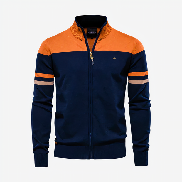 HUGH - Sweat-shirt avec fermeture éclair