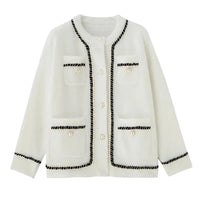 Veste en cachemire de vison pour femme