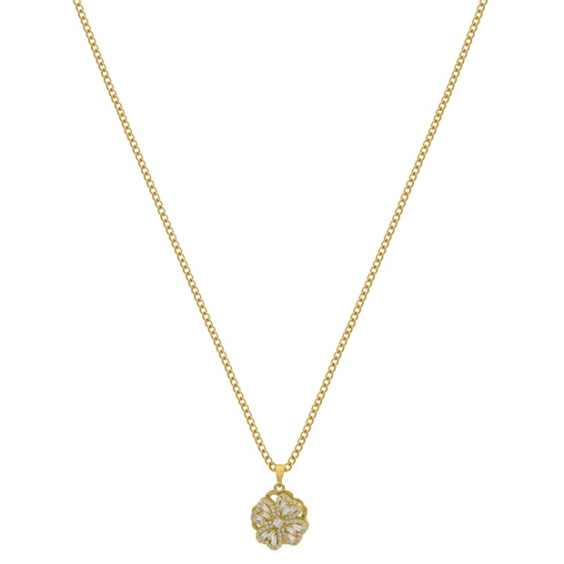 Chaîne Rotating Heart plaquée or 18 carats