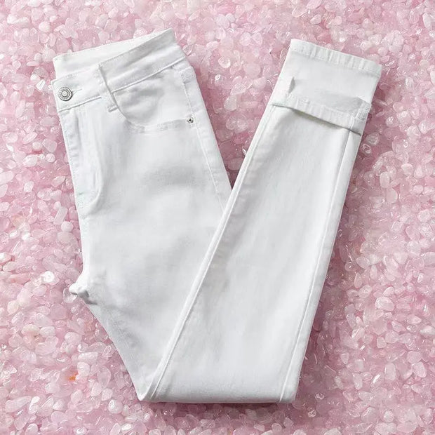 Jean moulant taille haute pour femme Fiji