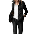 Sheryl Die Elegante schlanke Seiden-Baumwoll-Jacke