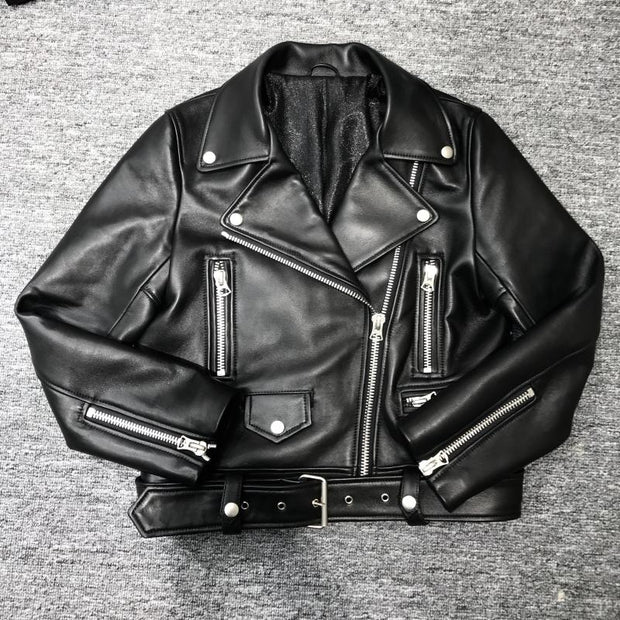 Veste en cuir femme Kate