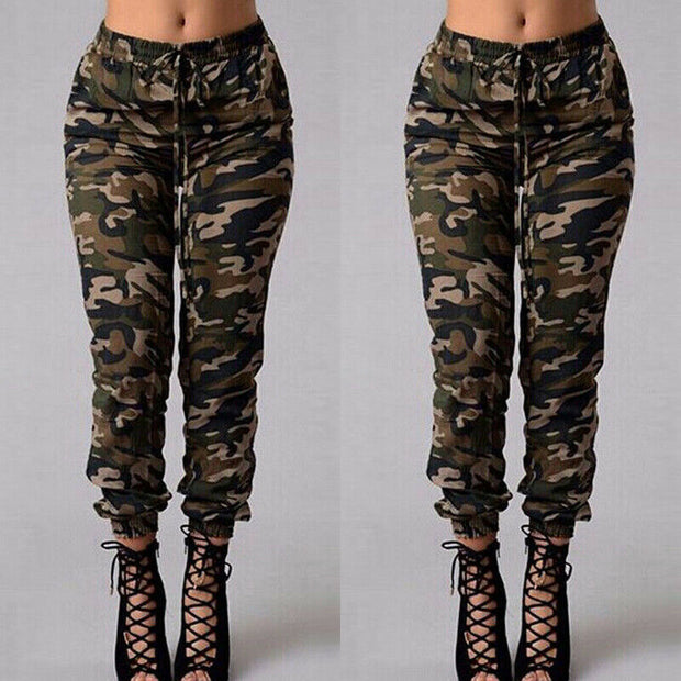 Pantalon Serafina - Pantalon confortable pour femme avec motif camouflage - décontracté et à la mode