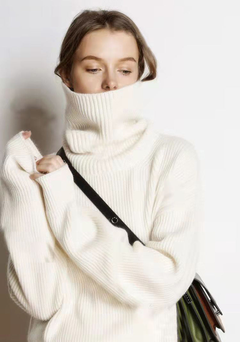 Claudine - Lockerer und lässiger Rollkragenpullover