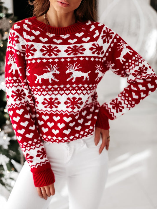Pull de Noël hiver