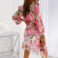 Leyla - Robe en mousseline de soie Shiva