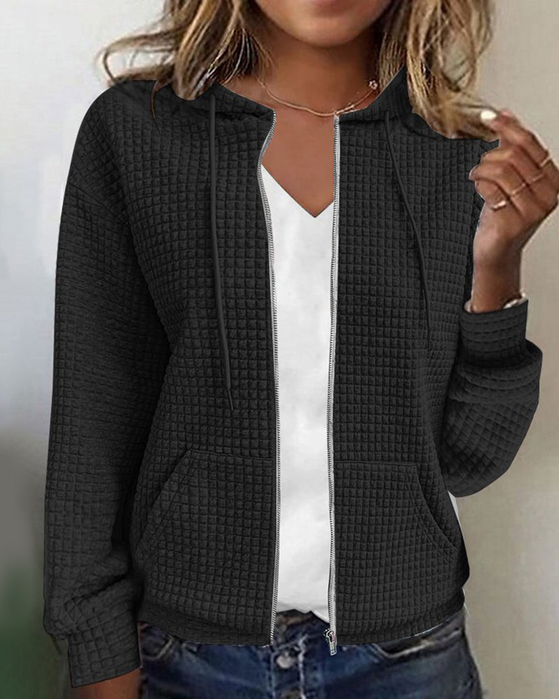 Lena - Lässige Strickjacke mit Taschen – Komfort trifft auf Stil