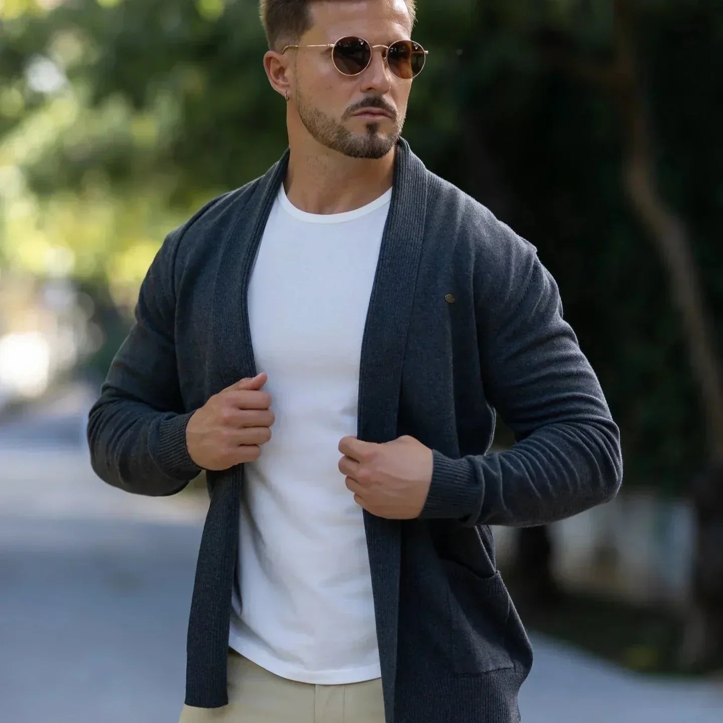 Strickstrickjacke - Elliot