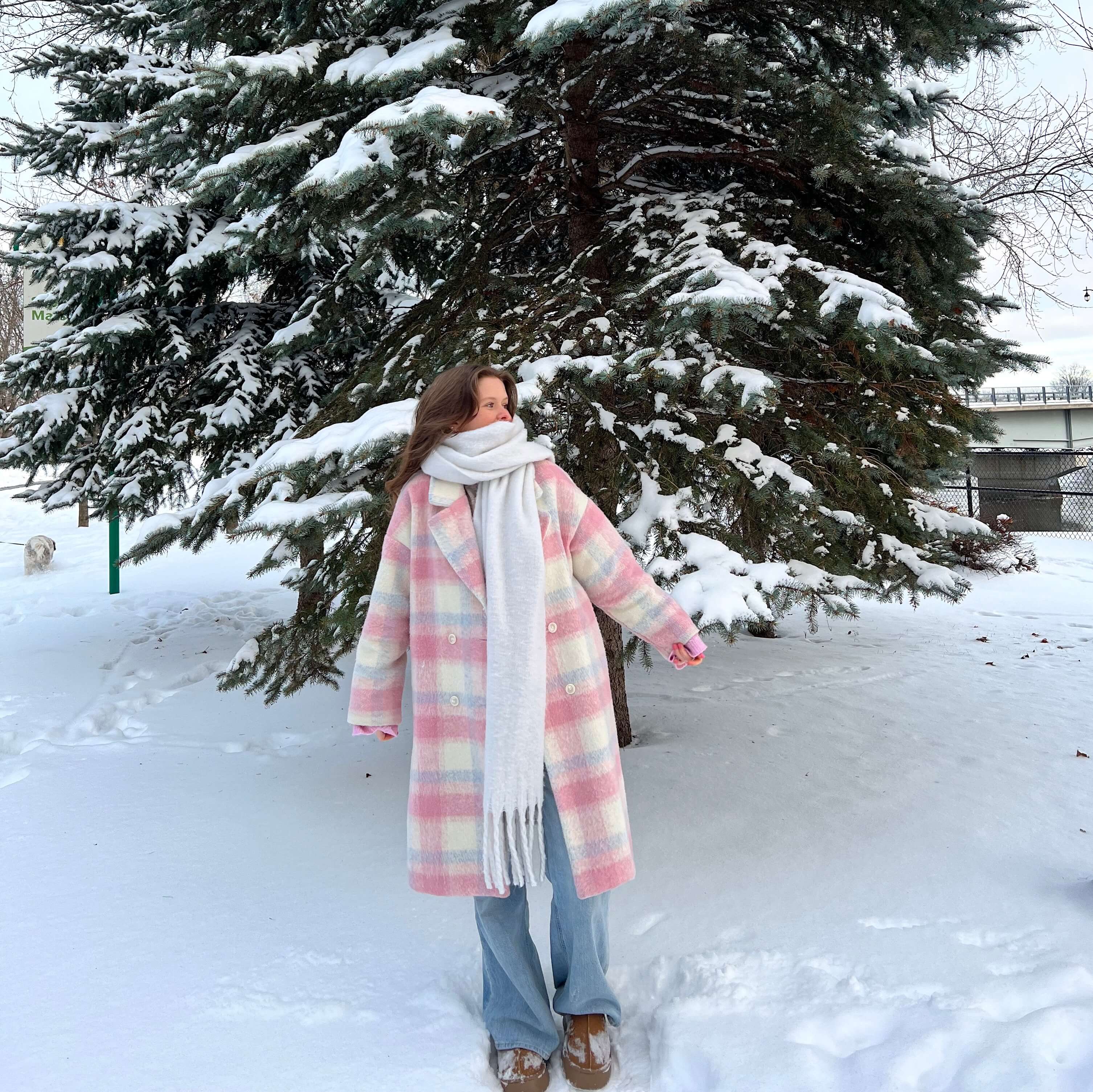 Süßer Wintermantel in Übergröße - Alice