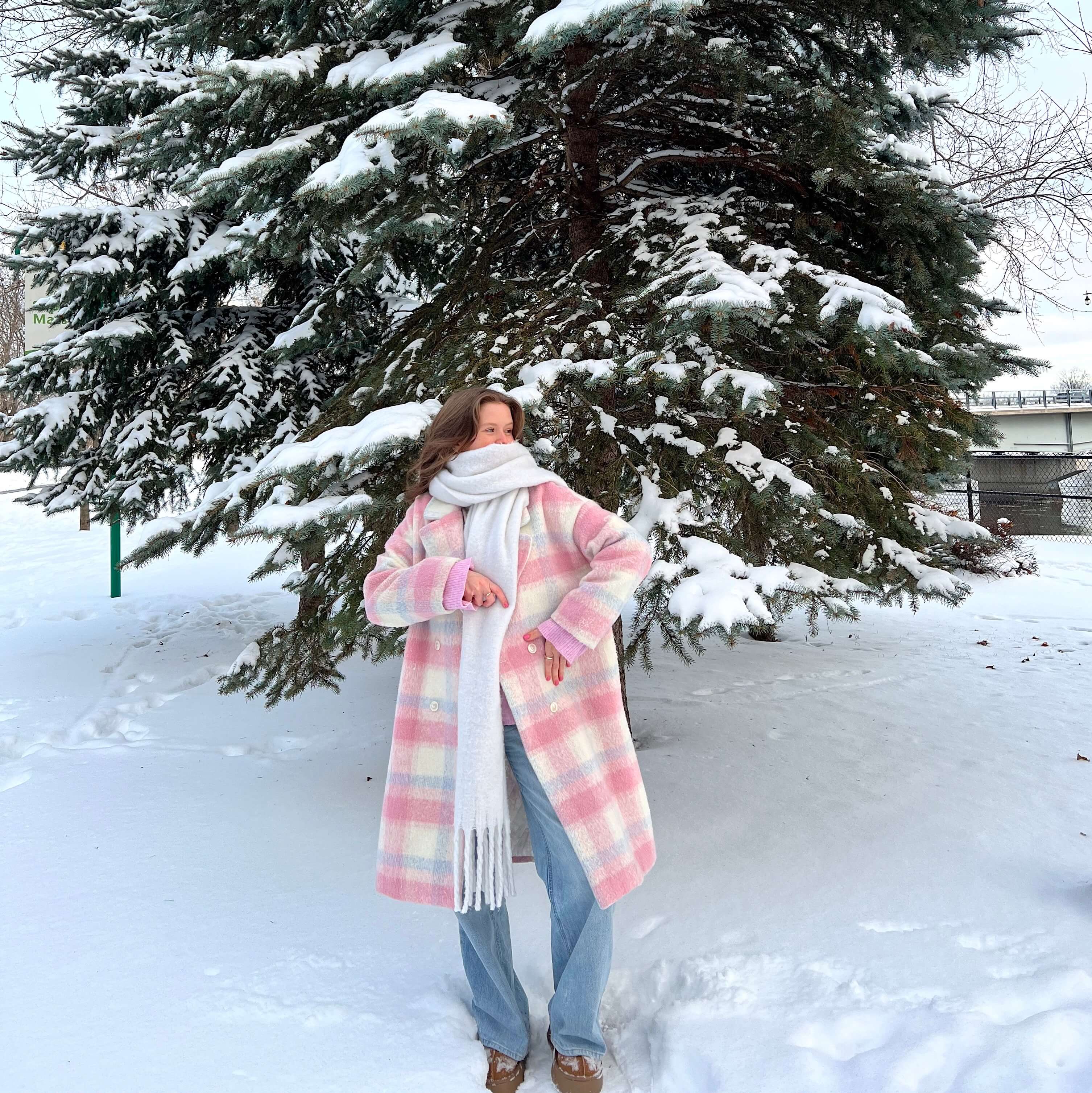 Süßer Wintermantel in Übergröße - Alice