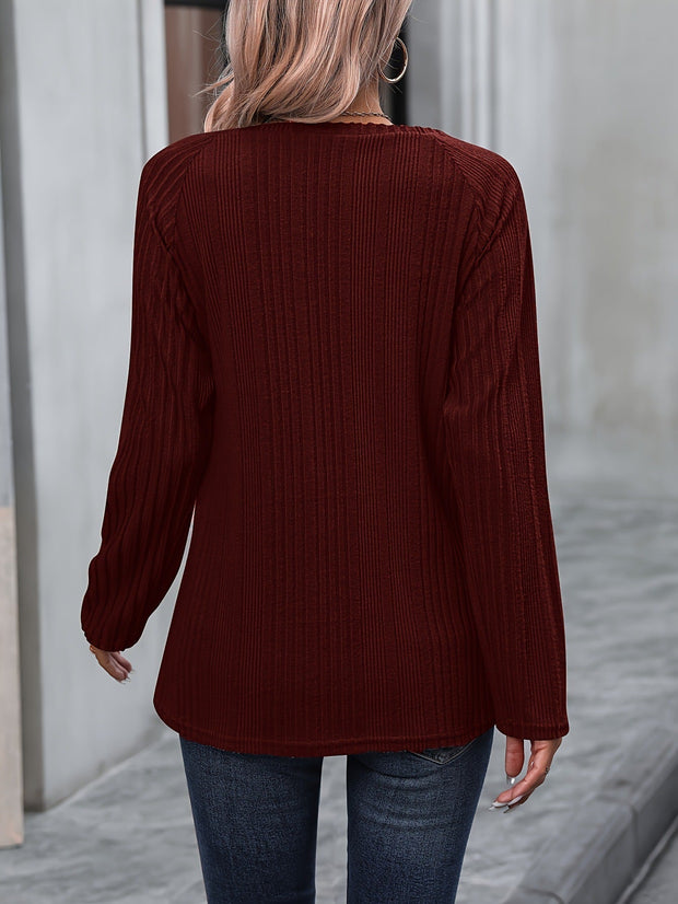 Helga - Chemise à manches longues brossée pour femmes
