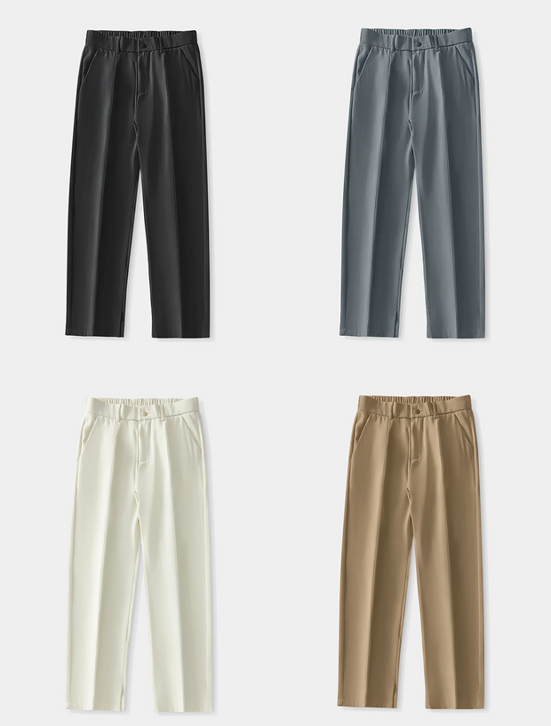 Pantalon à plis moderne