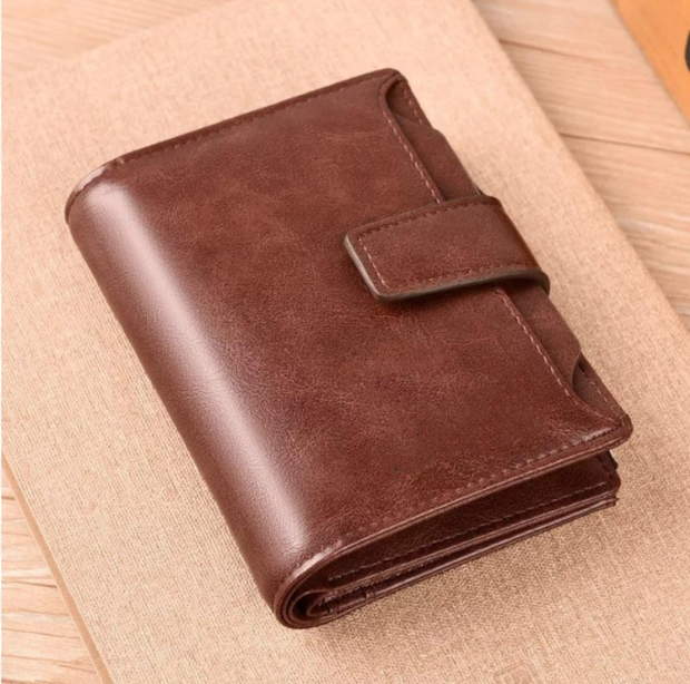 Porte-monnaie antivol pour homme avec protection RFID
