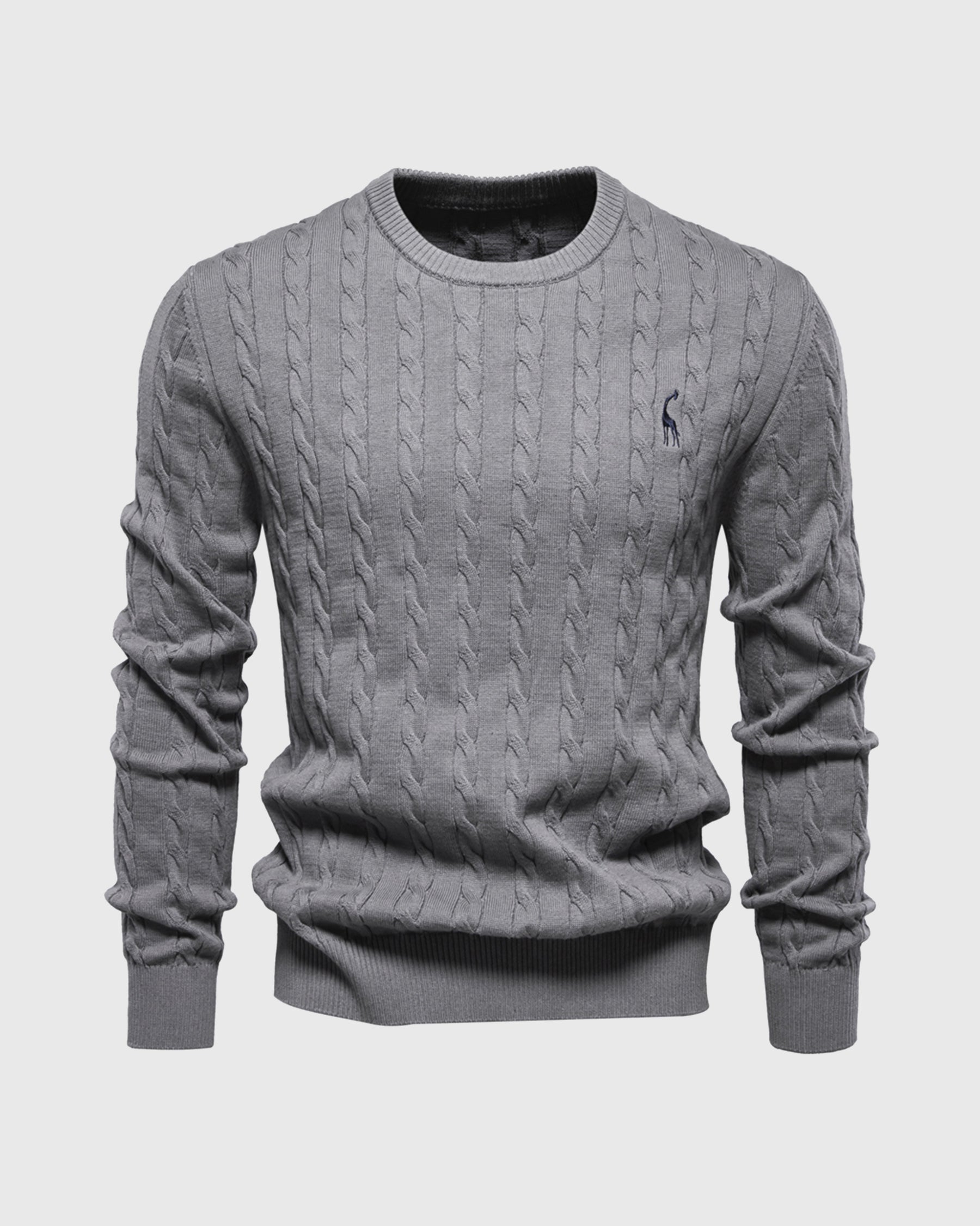 Geflochtener Strickpullover für Männer - Lioren