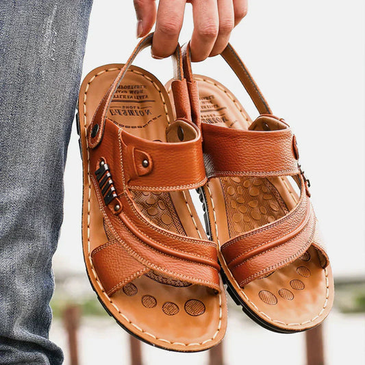 Erico - Sandales orthopédiques pour hommes, confortables et soutenantes