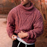 JENSON - Pull en maille tressée pour homme