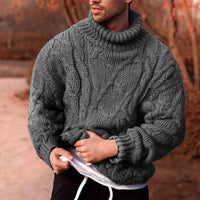 JENSON - Pull en maille tressée pour homme