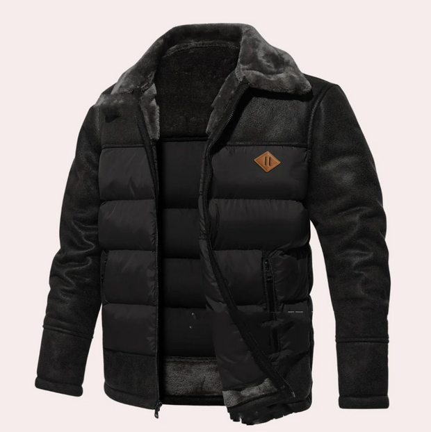 Veste d'hiver douillette de haute qualité pour hommes
