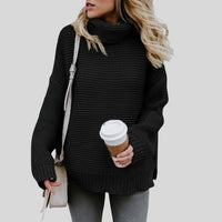 Kia - Grobstrick-Pullover mit Rollkragen