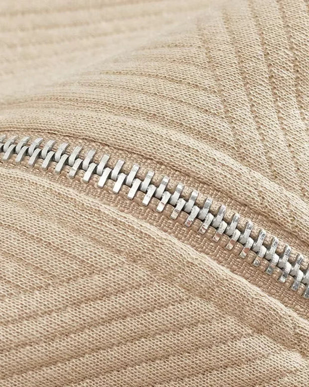 Pull pour homme à col polo et fermeture éclair - Gauthier