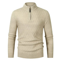 Strickpullover mit halbem Reißverschluss – Nivard