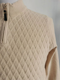 Strickpullover mit halbem Reißverschluss – Nivard