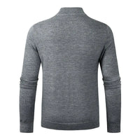 Strickpullover mit halbem Reißverschluss – Nivard