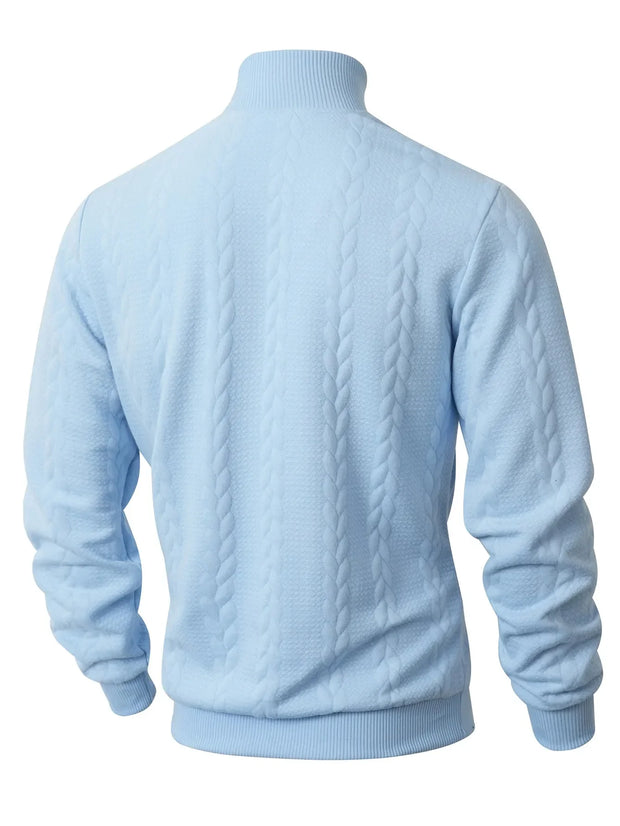 Pull en maille pour homme à col roulé - Leif