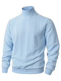 Pull en maille pour homme à col roulé - Leif