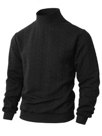 Pull en maille pour homme à col roulé - Leif