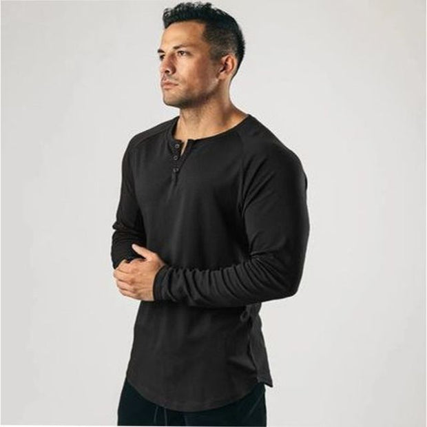 SIMON - T-shirt stylé à manches longues
