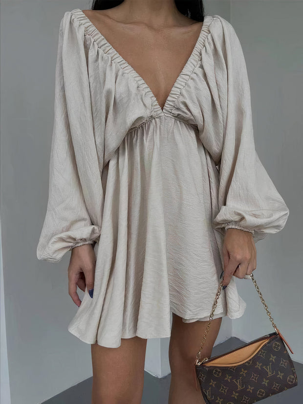 KARA - Robe à manches soufflées
