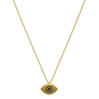 Chaîne Nazar plaquée or 14 carats