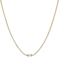 Chaîne Prestige Tennis plaquée or 18 carats