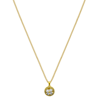 Chaîne Rotating Blossom plaquée or 18 carats