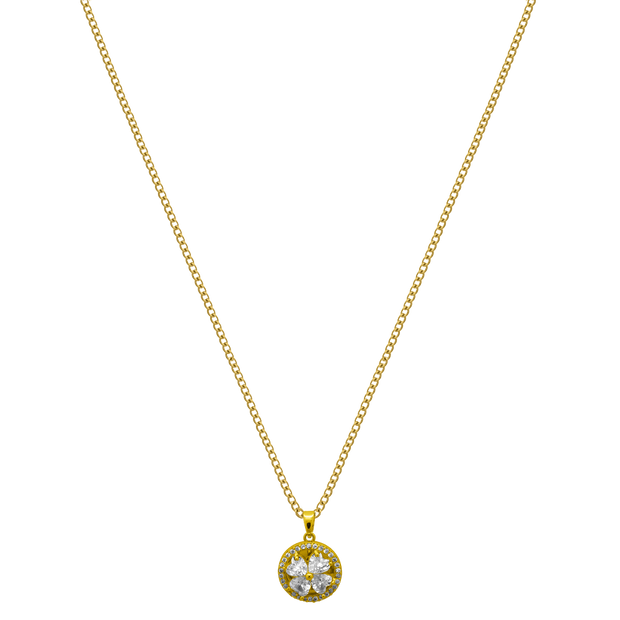 Chaîne Rotating Blossom plaquée or 18 carats