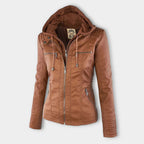 Eleganza Thermal Chic Lederjacke
